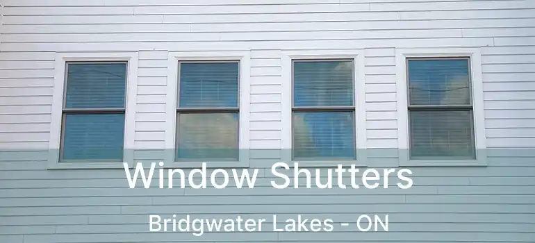  Window Shutters Bridgwater Lakes - ON