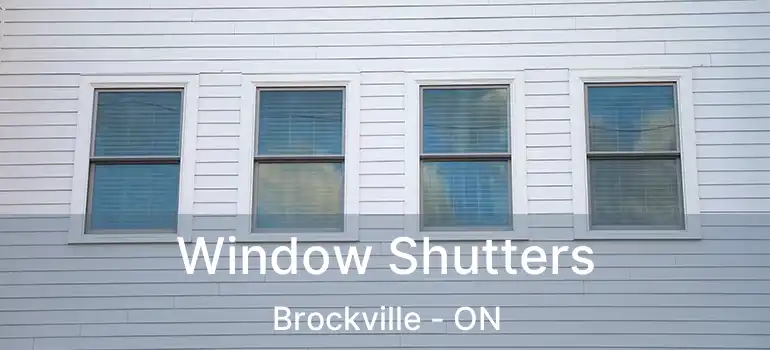  Window Shutters Brockville - ON