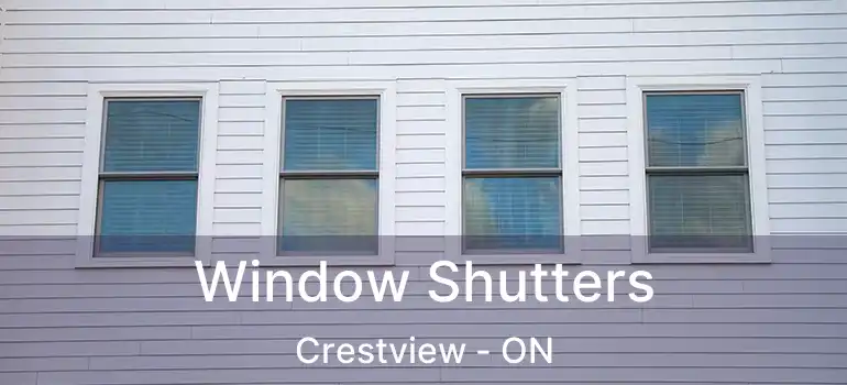  Window Shutters Crestview - ON