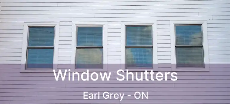  Window Shutters Earl Grey - ON