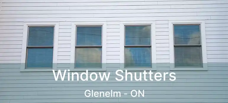  Window Shutters Glenelm - ON