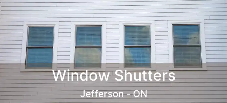  Window Shutters Jefferson - ON