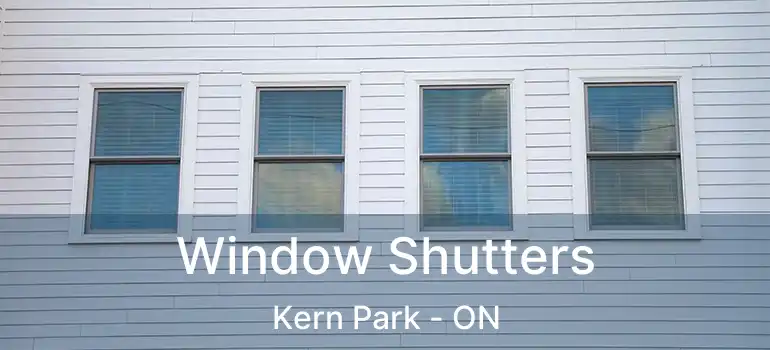  Window Shutters Kern Park - ON
