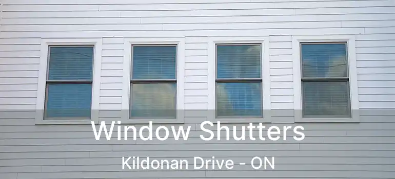  Window Shutters Kildonan Drive - ON
