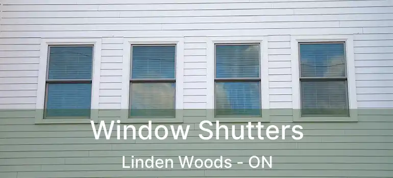  Window Shutters Linden Woods - ON
