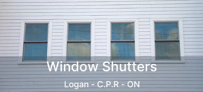  Window Shutters Logan - C.P.R - ON