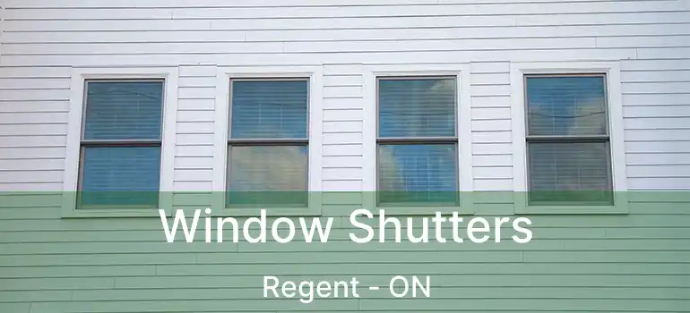  Window Shutters Regent - ON