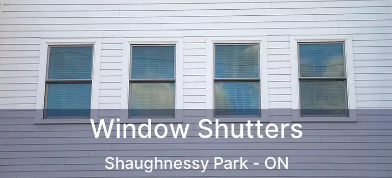  Window Shutters Shaughnessy Park - ON