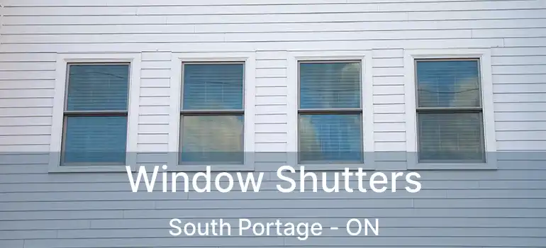  Window Shutters South Portage - ON