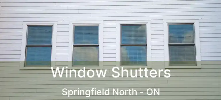  Window Shutters Springfield North - ON