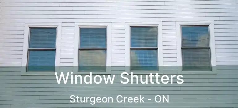  Window Shutters Sturgeon Creek - ON