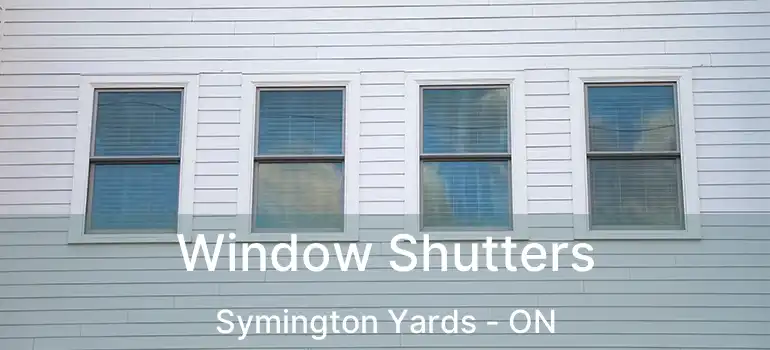  Window Shutters Symington Yards - ON
