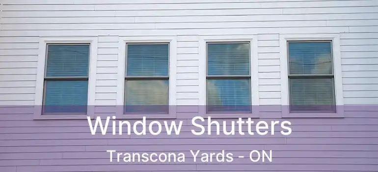 Window Shutters Transcona Yards - ON