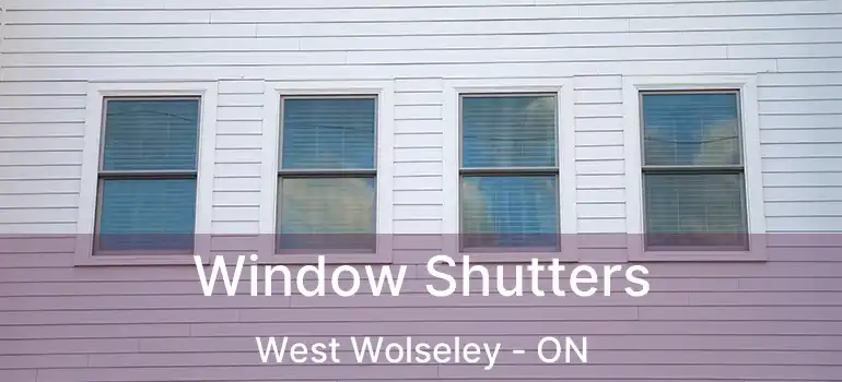  Window Shutters West Wolseley - ON