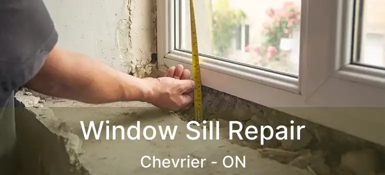  Window Sill Repair Chevrier - ON