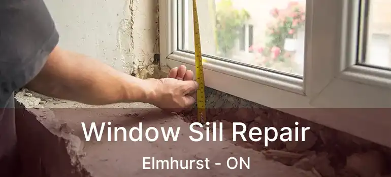  Window Sill Repair Elmhurst - ON