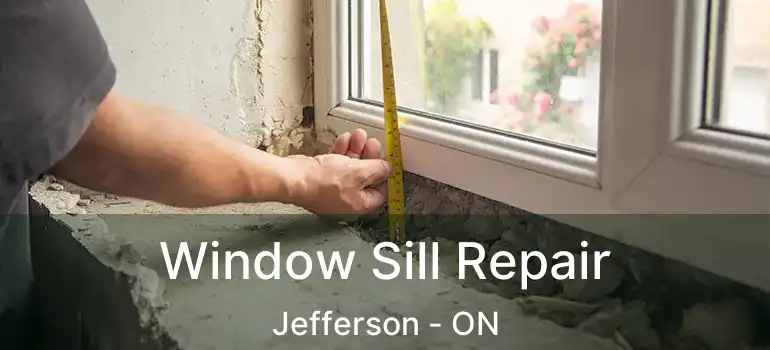  Window Sill Repair Jefferson - ON