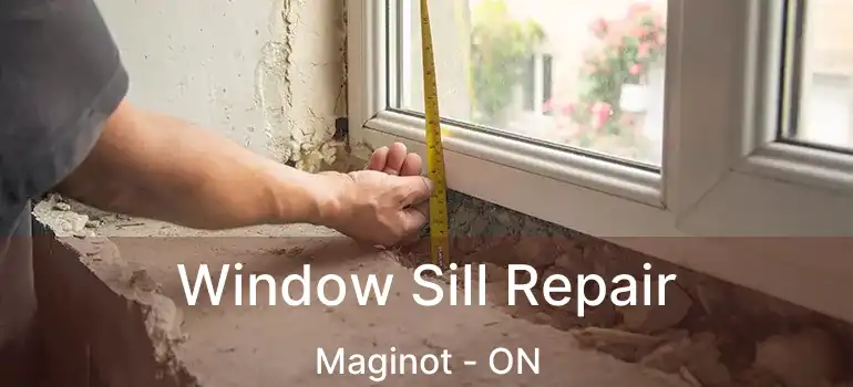  Window Sill Repair Maginot - ON