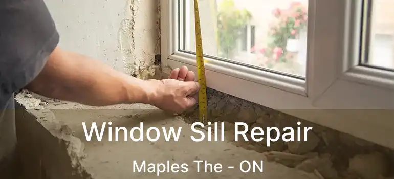  Window Sill Repair Maples The - ON