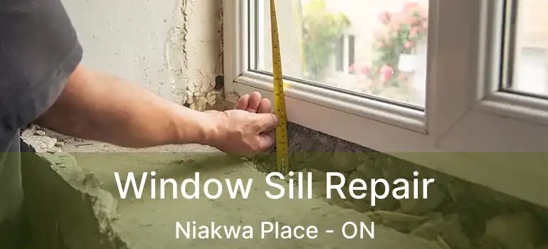  Window Sill Repair Niakwa Place - ON