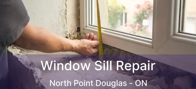  Window Sill Repair North Point Douglas - ON