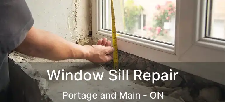  Window Sill Repair Portage and Main - ON