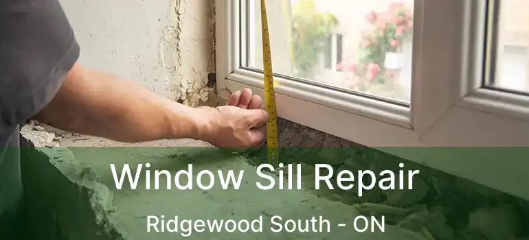  Window Sill Repair Ridgewood South - ON