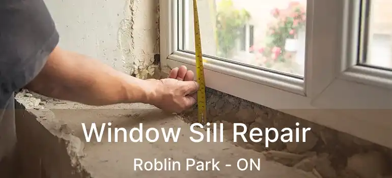  Window Sill Repair Roblin Park - ON