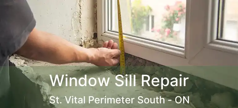  Window Sill Repair St. Vital Perimeter South - ON