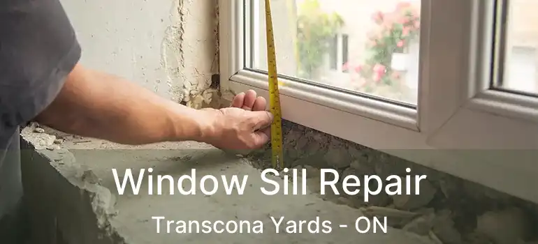  Window Sill Repair Transcona Yards - ON