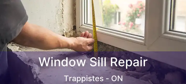  Window Sill Repair Trappistes - ON