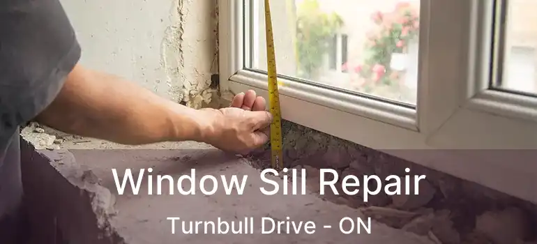  Window Sill Repair Turnbull Drive - ON