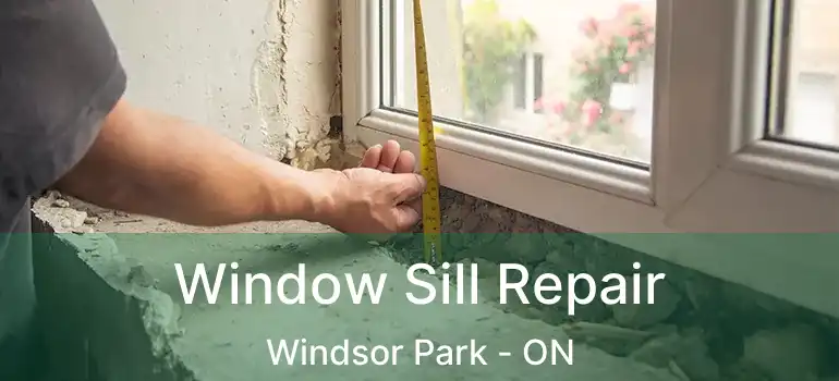  Window Sill Repair Windsor Park - ON