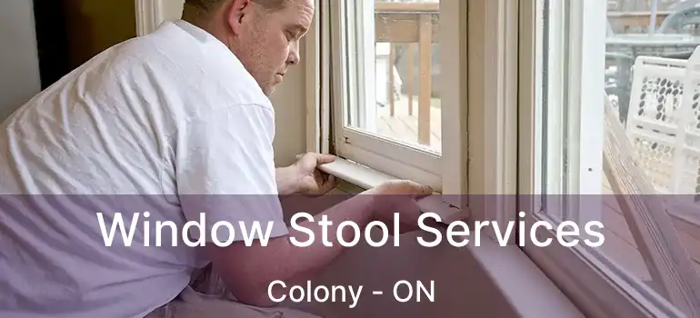  Window Stool Services Colony - ON