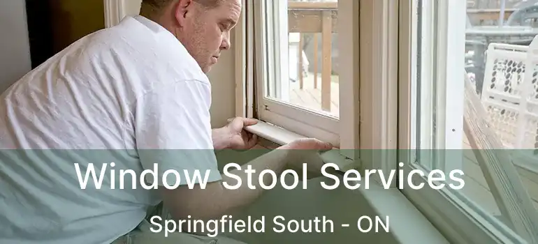  Window Stool Services Springfield South - ON