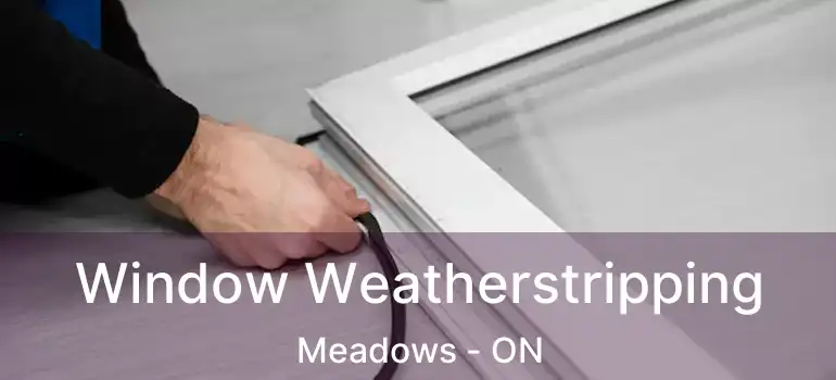  Window Weatherstripping Meadows - ON