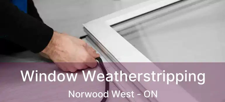  Window Weatherstripping Norwood West - ON