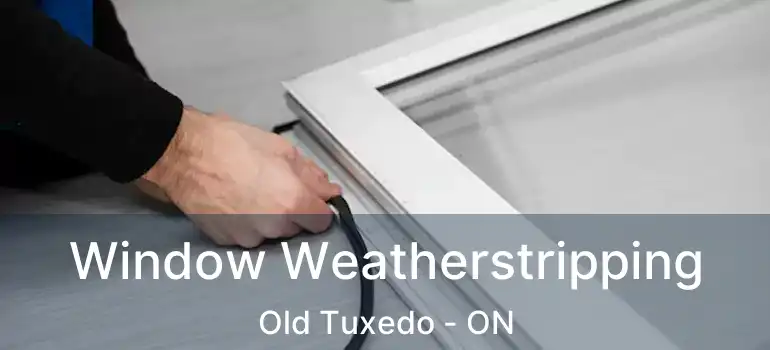  Window Weatherstripping Old Tuxedo - ON