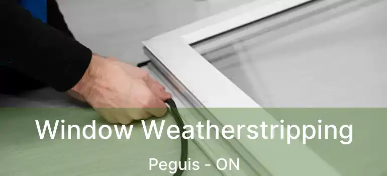 Window Weatherstripping Peguis - ON