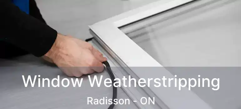  Window Weatherstripping Radisson - ON