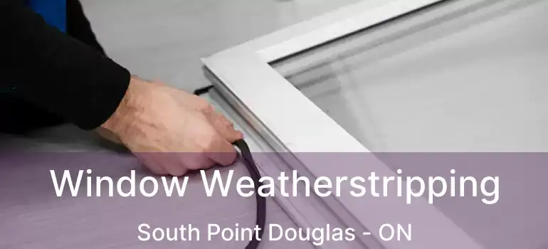  Window Weatherstripping South Point Douglas - ON