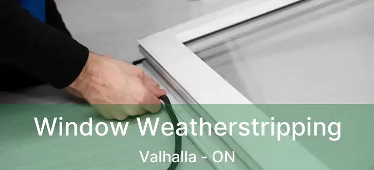  Window Weatherstripping Valhalla - ON