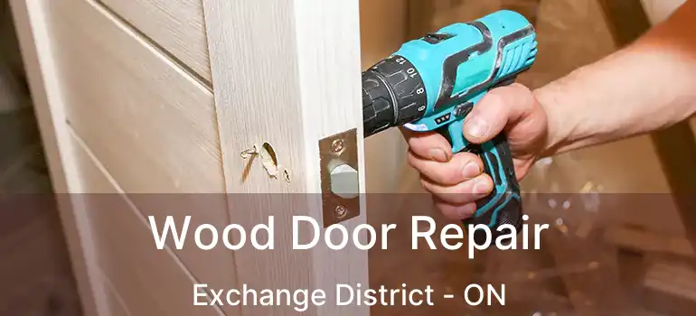  Wood Door Repair Exchange District - ON
