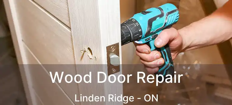  Wood Door Repair Linden Ridge - ON