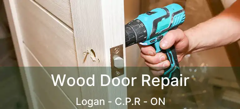  Wood Door Repair Logan - C.P.R - ON