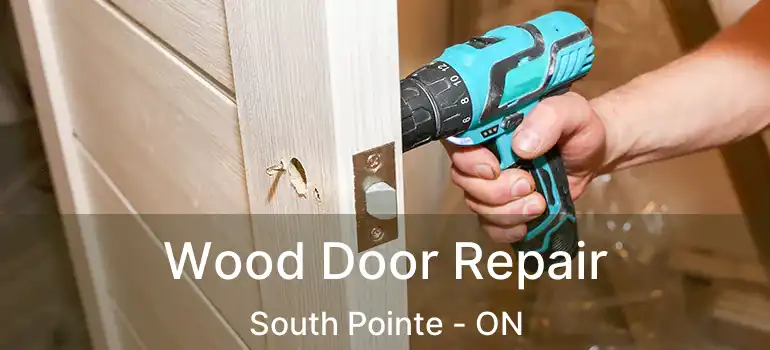  Wood Door Repair South Pointe - ON