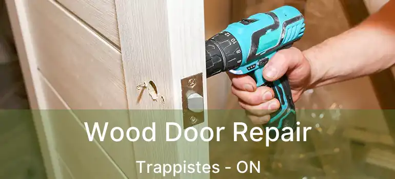  Wood Door Repair Trappistes - ON