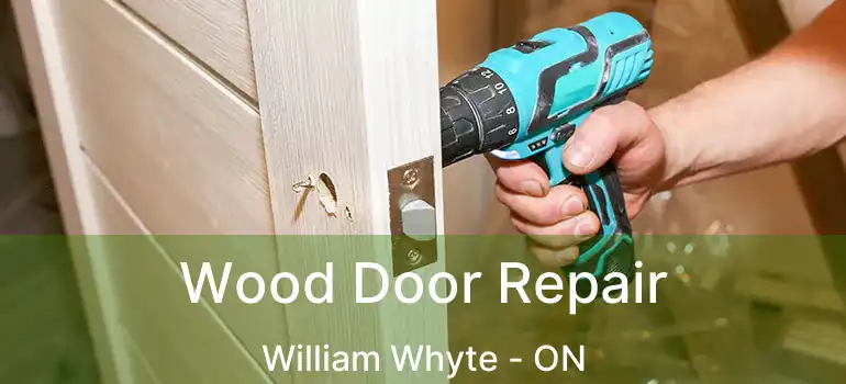  Wood Door Repair William Whyte - ON
