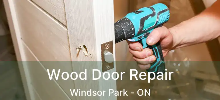  Wood Door Repair Windsor Park - ON