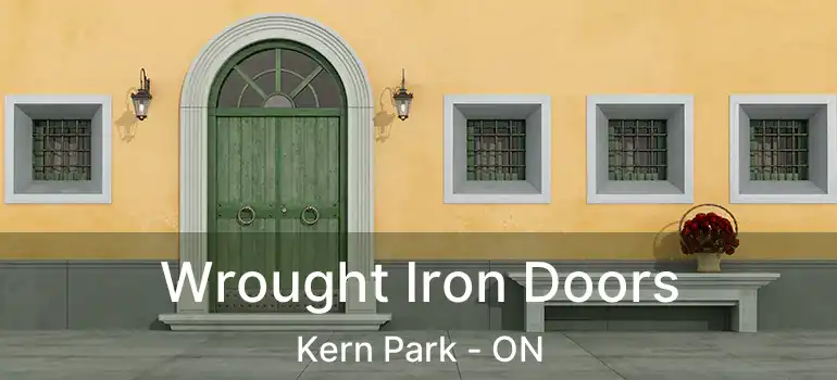  Wrought Iron Doors Kern Park - ON